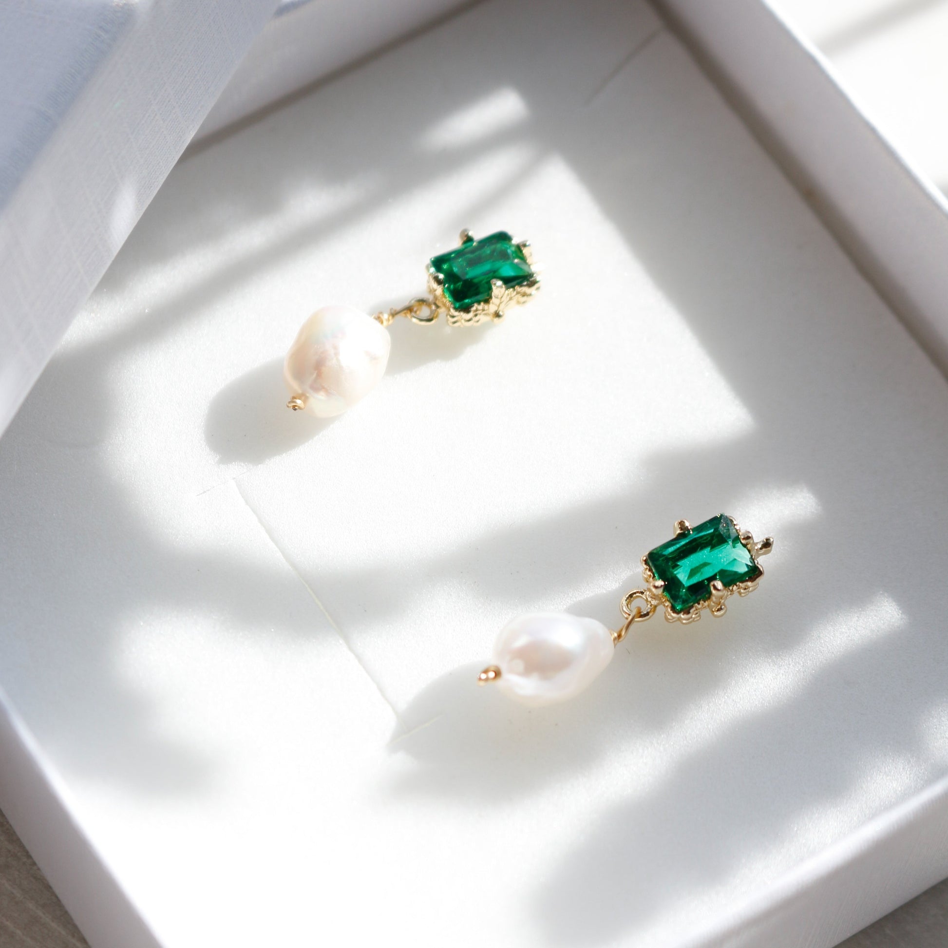 Brincos verde esperança - SWIFT DELUX