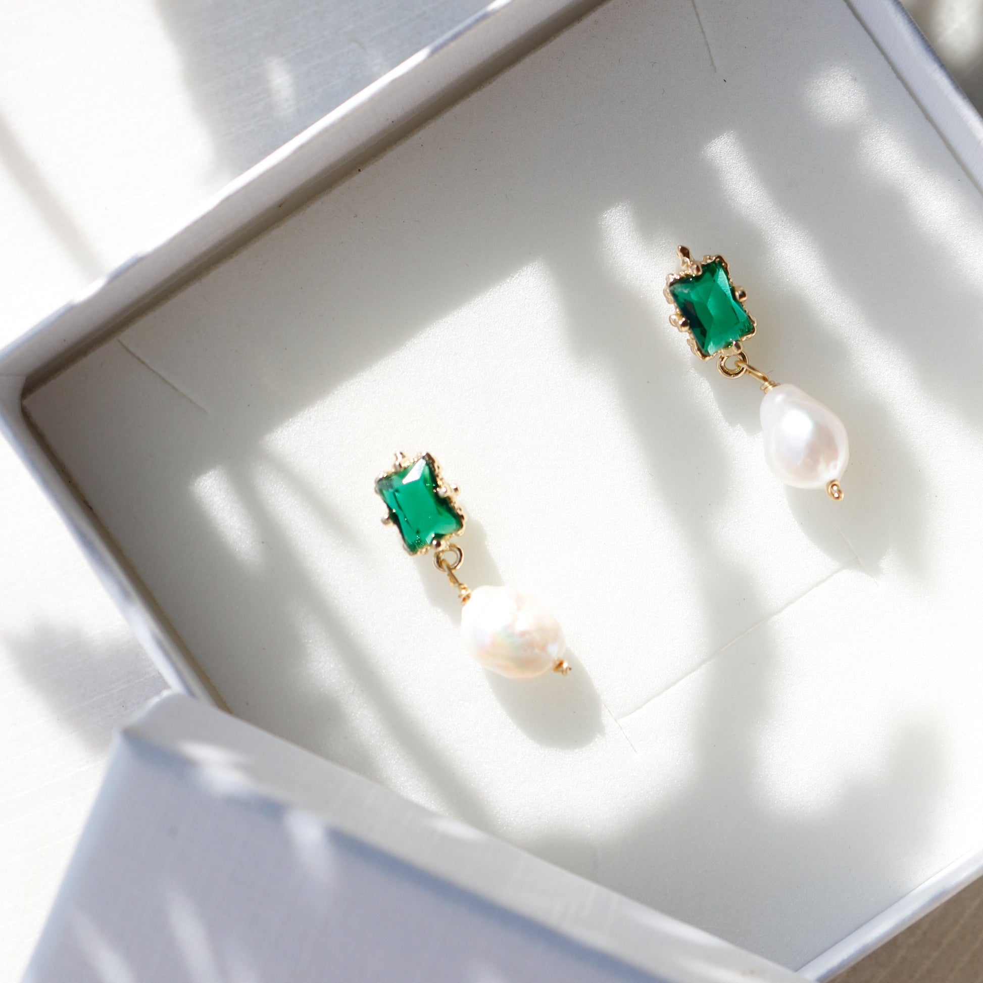 Brincos verde esperança - SWIFT DELUX