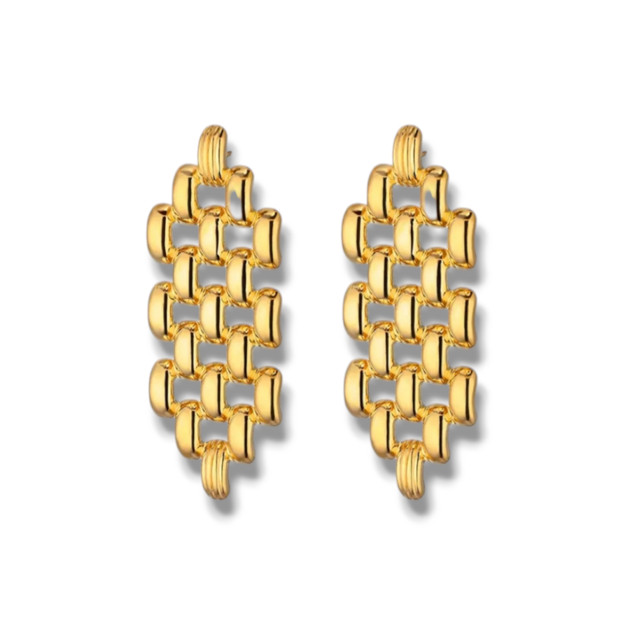 Pendiente Promesa del Monarca dorado